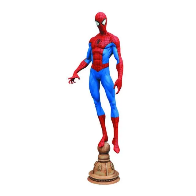The Amazing Spider Man Marvel 12" PVC Diorama RARE Action Figure Diamond Select