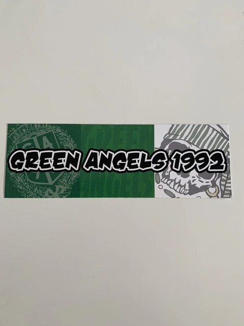 Autocollant Sticker – AS Saint-Etienne – Green Angels – Foot