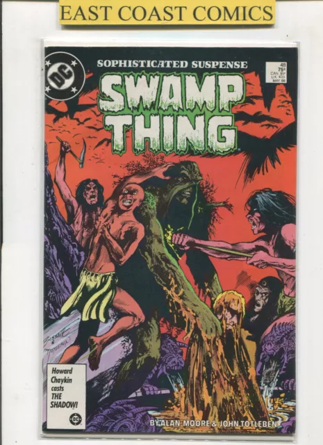 Swamp Thing #48 Alan Moore - (Fn+) - Dc 1986