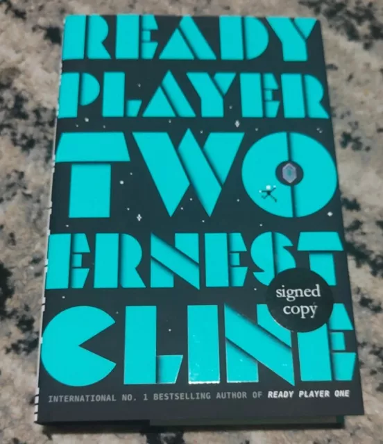 Signed Ernest Cline Ready Player Two First, First Edition Hardcover Book