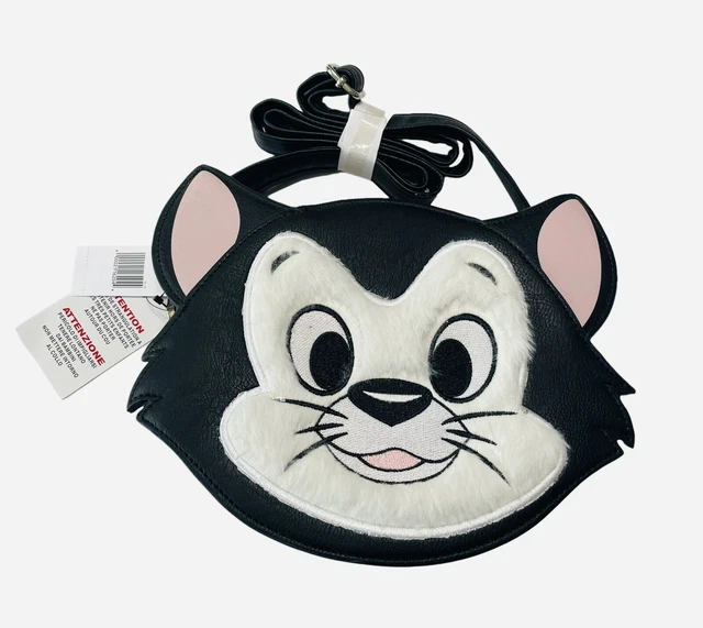 NEW Loungefly Disney Parks Pinocchio Figaro Cat Minnie Mouse Purse Crossbody