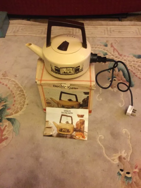 Very Rare Vintage Retro Timothy Whites Electric Kettle Tested And Working