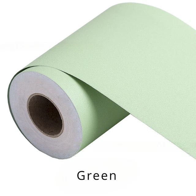 Papier Peint Adhésif Autocollant Métallique Doré Brillant - 5 Mètres, Frise Pour Mur Ou Plinthe, Design Moderne