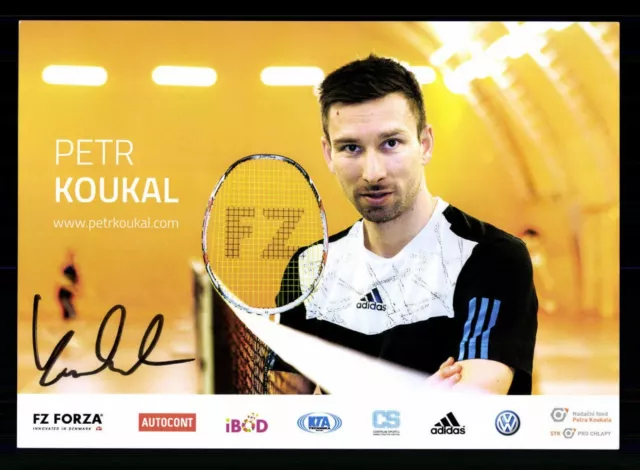 Petr Koukal Autogrammkarte Original Signiert Tennis ## BC G 31612