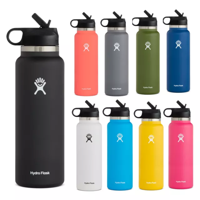 18oz 36oz 64oz 40oz 10oz 12oz 14oz 16oz Hydro Flask Bottle Insulated  Stainless Steel Water Bottle Wide Mouth Bottle Flip Lid Straw Lid Spout Lid  - China Hydro Stainless Steel Vacuum Flask