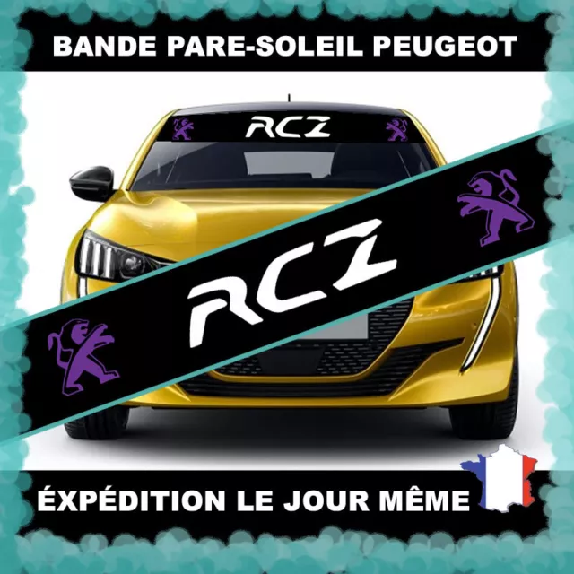 Stickers Bande pare soleil PEUGEOT RCZ