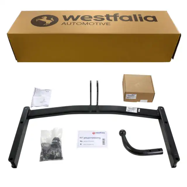 Gancio Traino Kit Stretto Con 13-pol. Tasso WESTFALIA per Audi A4 B6 Cabriolet