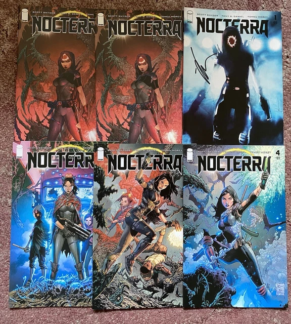Nocterra 1-12+variants (Scott Snyder/Tony Daniel)