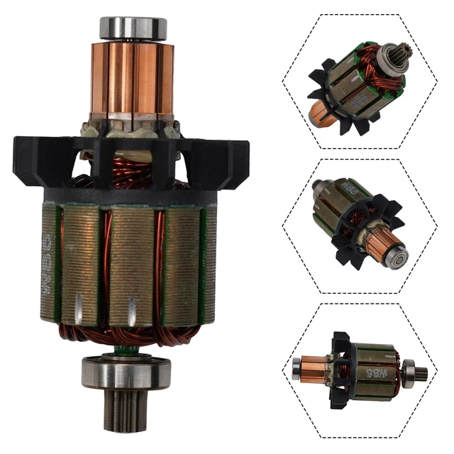 Rotor Moteur Vuzmode - Compatible DHP456, BHP456, BDF, DDF456 - Remplacement Fiable Et Durable