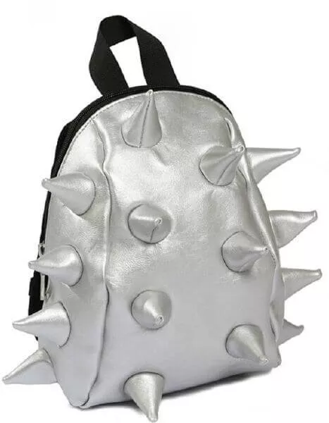 Madpax Mighty Bite Spiketus Rex Moonwalk Silver 6 inch Bag BRAND NEW with Tags