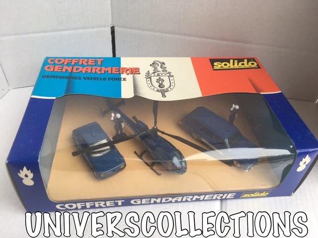 Coffret Gendarmerie SOLIDO - Modèle 7020 - Fabrication Française