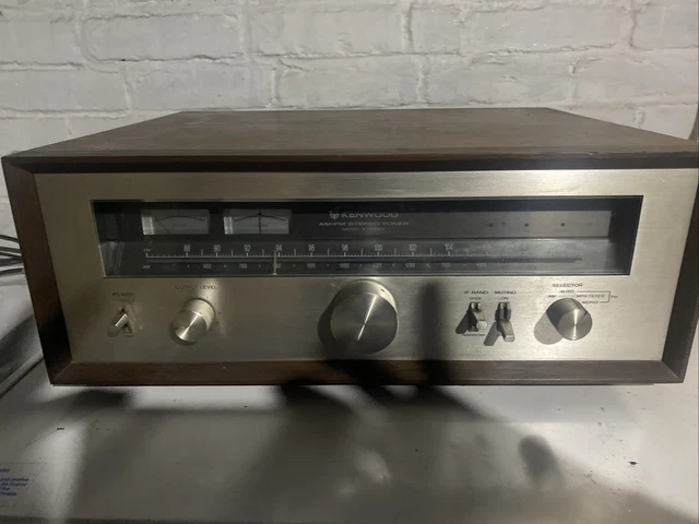 Tuner Radio Vintage Kenwood KT-6500 – AM/FM Stéréo – Occasion
