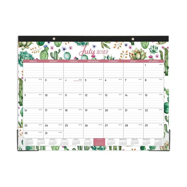 DESK CALENDAR 20232024 Large Calendar 20232024 from July 2023