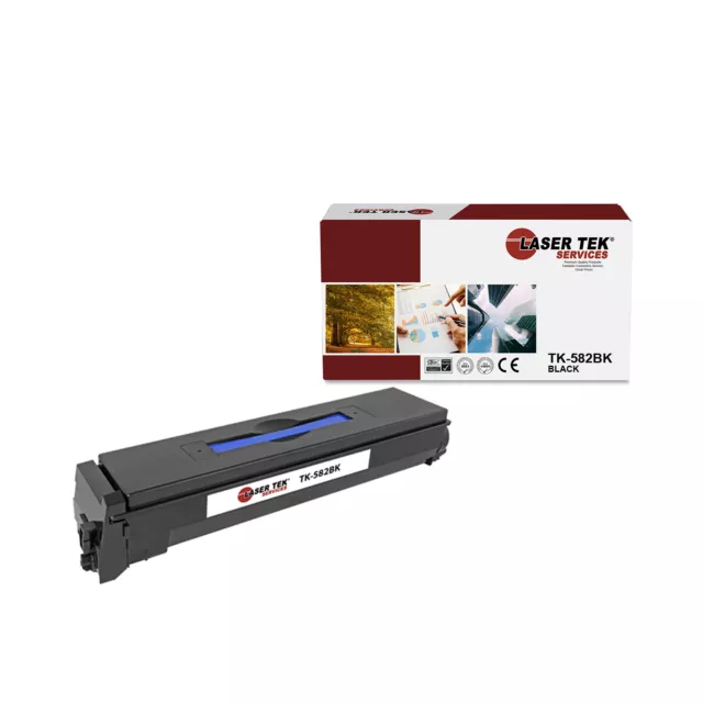 LTS TK582 TK-582K Black Compatible for Kyocera FS-C5150DN Toner Cartridge