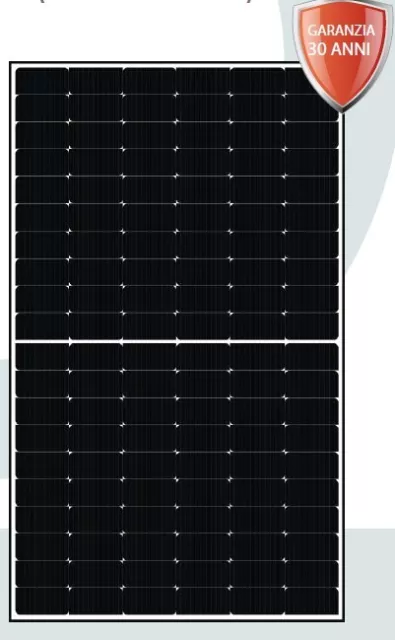 Panel Solar Fotovoltaico 455W 24V Monocristalino de alta eficiencia PERC Half-Cu