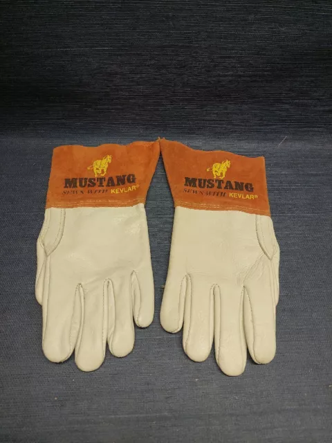 MCR Safety Mustang Sewn With Kevlar 48583 Welding Gloves Medium
