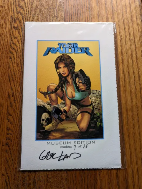 Last Chance!  Tomb Raider #40 Museum Edition (7/Ap) Greg Land Cover Signed
