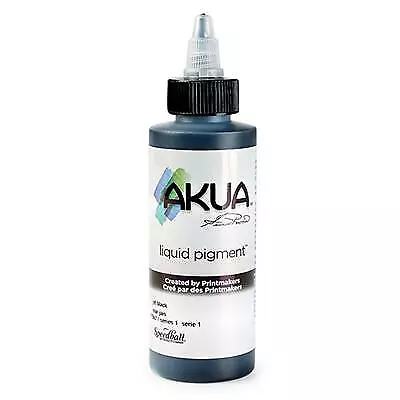 Speedball Akua Liquid Pigment Jet Black (4oz)