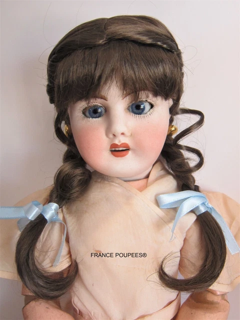 Perruque nattes pour poupée Antique et moderne-Tête 23/24.5cm (9/9.5")