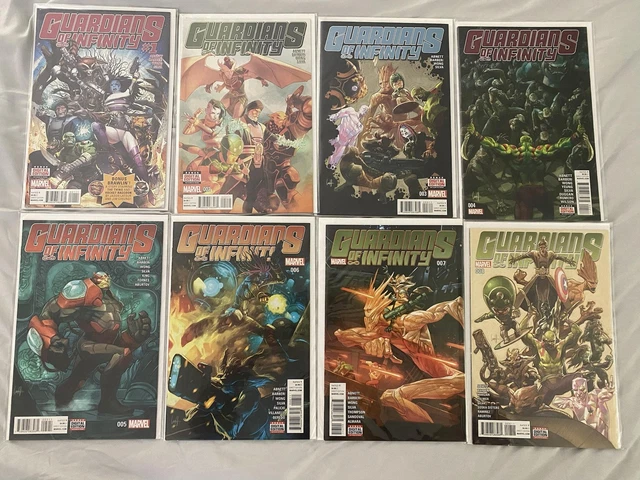 Guardians of Infinity Complete 2016 Marvel Series #1-#8 VF/NM [8 Comic Lot]