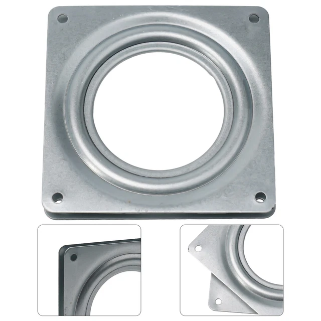 Plaque Pivotante Lazy Susan 6 Pouces - En Acier Galvanisé - Pour TV, Bureau, Meuble Tournant - Plateau Rotatif