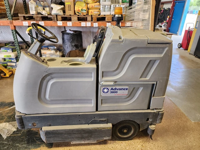 Nilfisk-Advance 3800 Rider Floor Scrubber with POWERWISE 36V Charger