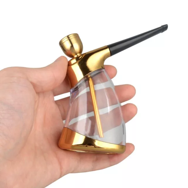 Portable Water Bong Smoke Pipe Smoking Pipes Mini Small Tobacco Hookah Shisha US