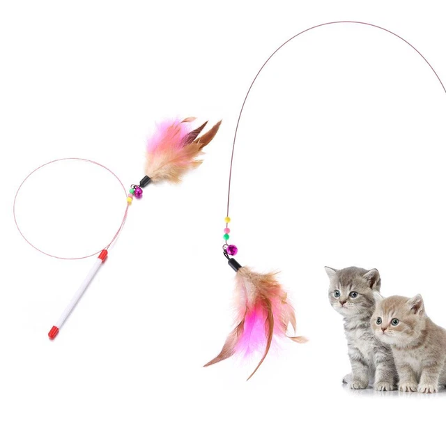 Jouer Bell Se moquer In yang - Chia - ho Plume Jouet pour animaux de compagnie