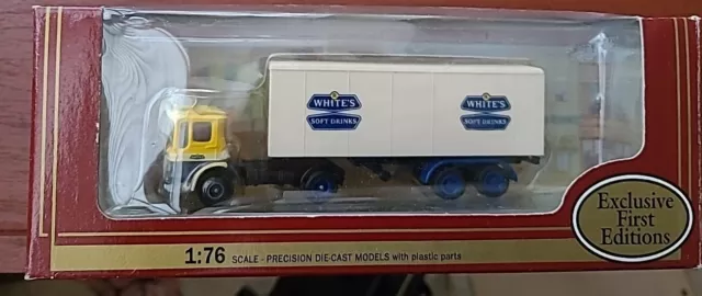 EFE 22103 Leyland Ergo Artic Box Van R weiß's Maßstab 1:76