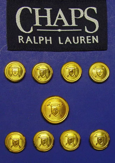 15064 Gold Blazer Button, 5/8
