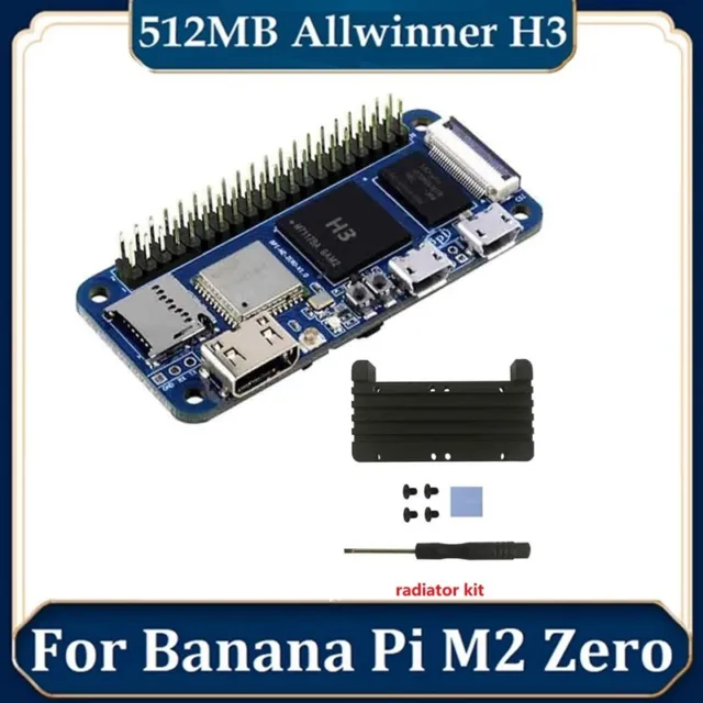 FüR Banana Pi M2 Zero Alliwnner H3 Quad Core Cortex-A7 512M DDR3 Open Source K1Y9
