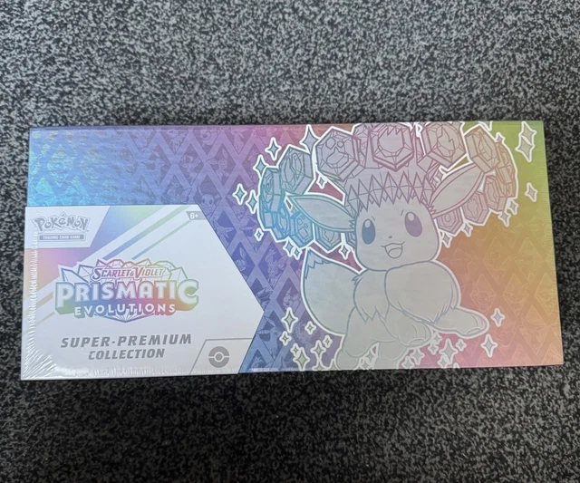 Super Premium Collection PRISMATIC EVOLUTIONS SUPER Premium Collection - Pokémon TCG - New ...