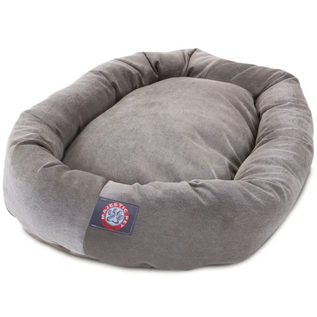 Pet Dog Bed Velvat Soft Plush Super Value Machine Washable Sleeping Kennel Puppy