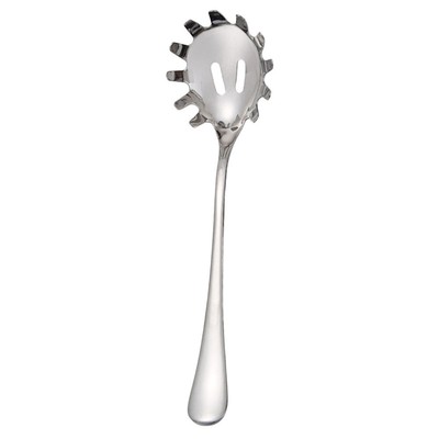 Pinze da Cucina Stainless Steel Pinza per Spaghetti 20.5cm Spaghetti Server Acciaio Cucchiaio per Tenaglie Resistente Calore per Pasta Cottura Cottura Pinza da Cucina in Acciaio Inox 
