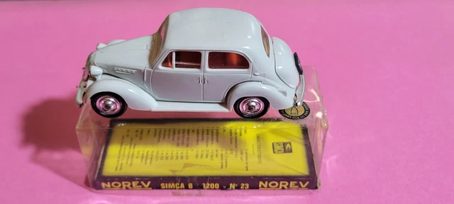 Simca 1500 Coupé Miniature Norev 1/43 – Blanc, Collection, Modèle D'occasion En Boîte