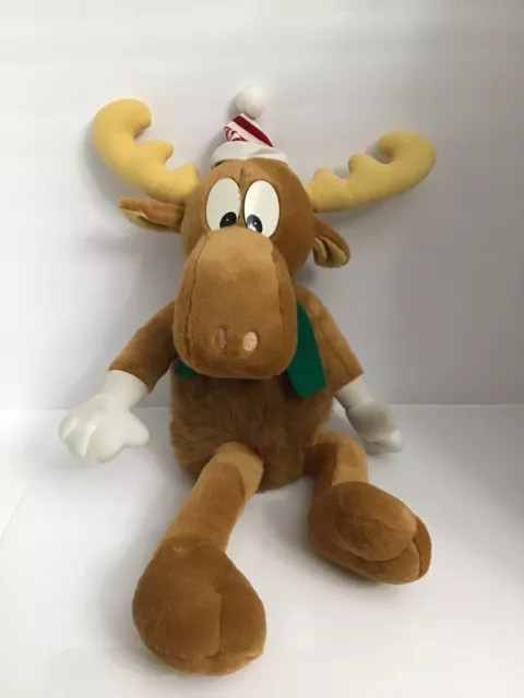 1996 Macy's Christmas Bullwinkle 24" Large Plush Stuffed Animal Moose