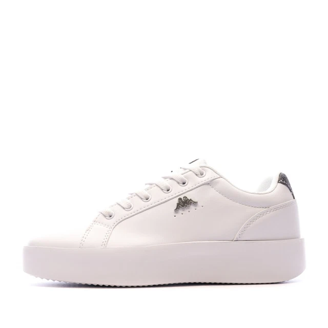 Baskets Blanches/Grise Femme Kappa Amelia