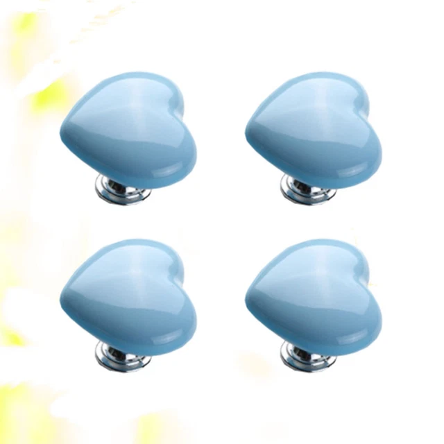 4 Pcs Kitchen Knobs Diamond Dresser Knobs Drawer Knobs Household 3