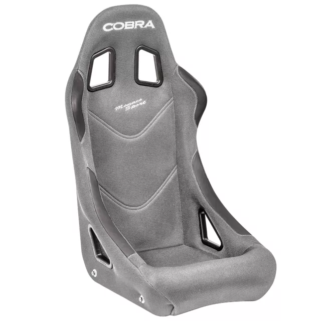 Cobra Monaco Sport Race Rally Track Day Autograss Car Seat Grey Cloth Standard