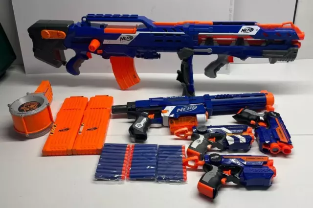 Nerf N-Strike - Elite - Titan CS-50 - E4026 - Hasbro - Real Brinquedos