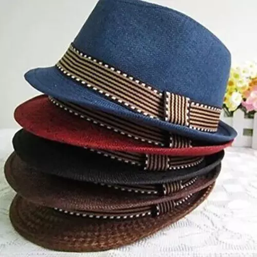 Free Shipping Baby Girl/Boy Toddler Kid Fedora Hat Jazz Cap Sun Beach Hats