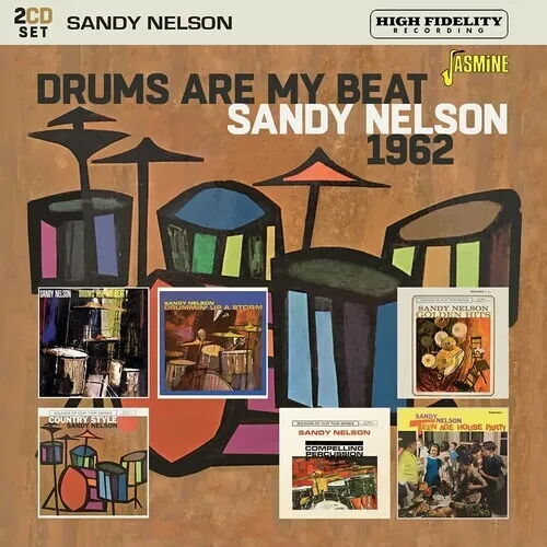 Sandy Nelson - Drums Are My Beat, 1962 [New CD] UK - Import