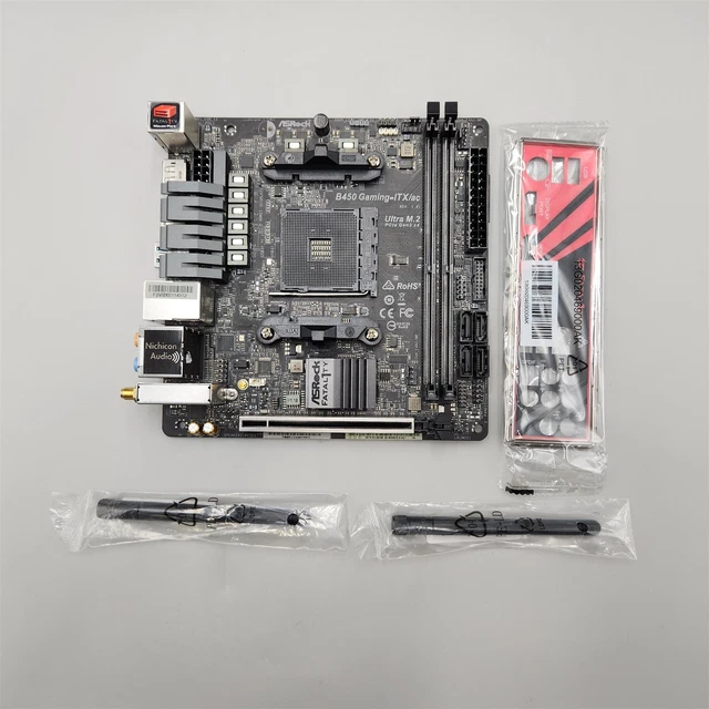 ASROCK MINI-ITX MOTHERBOARD [B450 GAMING-ITX/AC] -NOT WORKING- EUR 35 ...