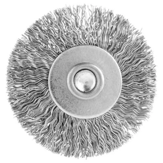 Brosse à fil en acier inoxydable rapide et facile 10 x 25 mm pour le nettoyage