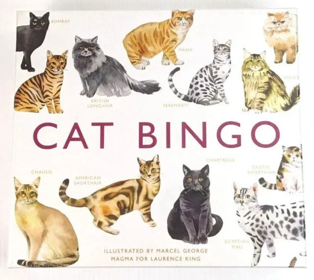 CAT BINGO  Illustrated by Marcel George. BRAND NEW