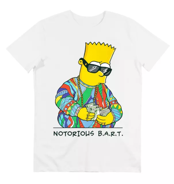 T-Shirt Notorious Bart - The Simpsons - Bart Simpson - Biggie Dispo S-M-L-Xl