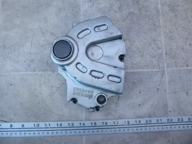 1989 Yamaha FZR600 Y838) engine shift sprocket cover with clutch actuator