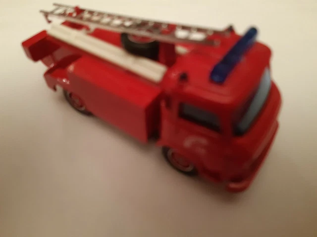 302S 1974'S Solido 361 France Mercedes LP 1418 Camion Echelle 1:50 + Boite - Modélisme