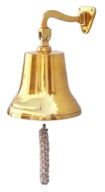 Indian traditional Brass Door Hanging Bell Golden