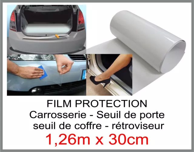 film protection carrosserie - rétroviseur - seuil de coffre - seuil de porte